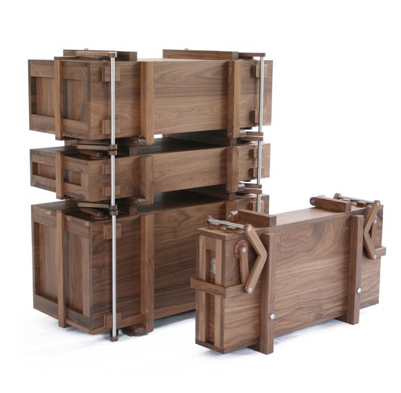 Эволюция дизайна мебели: кабинет из сундука