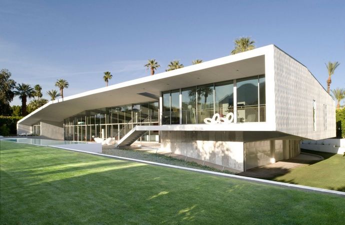 Дом для пустыни от Sander Architects