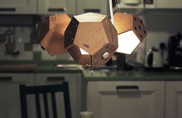 Модульная лампа примет любую форму