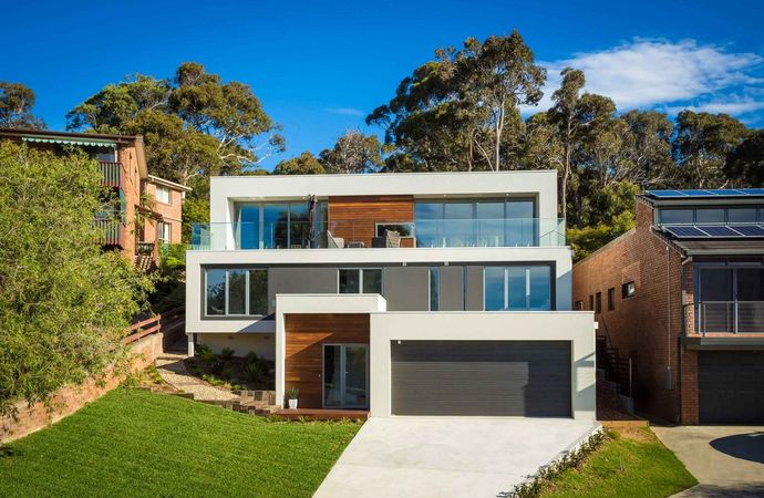 Современный дом в стиле модерн в Австралии