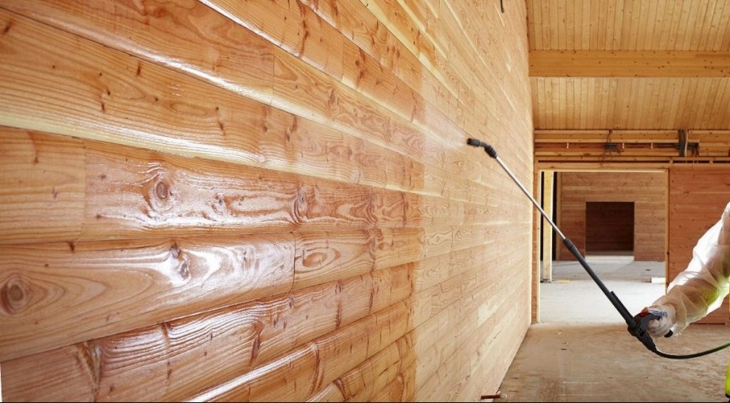 Что такое огнебиозащита деревянного дома?