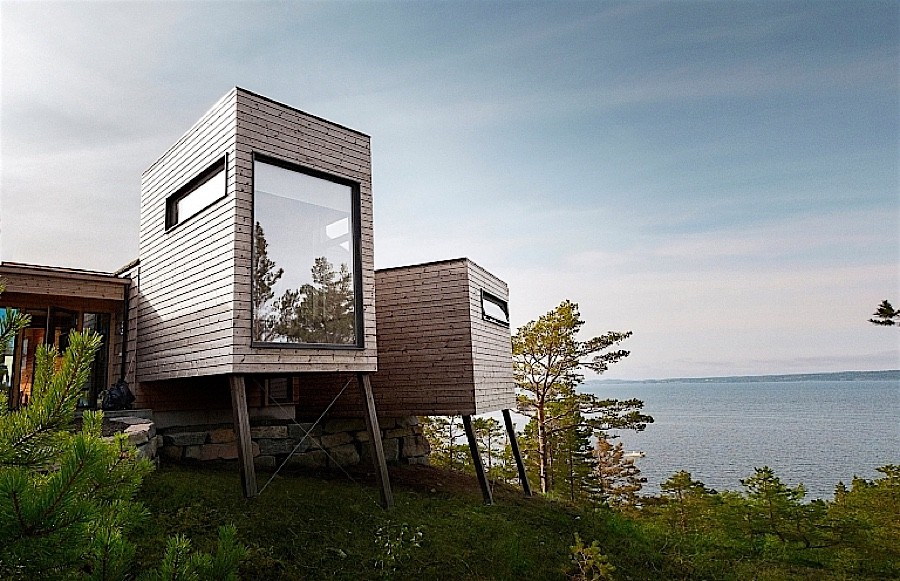 Деревянные домики в Скандинавии