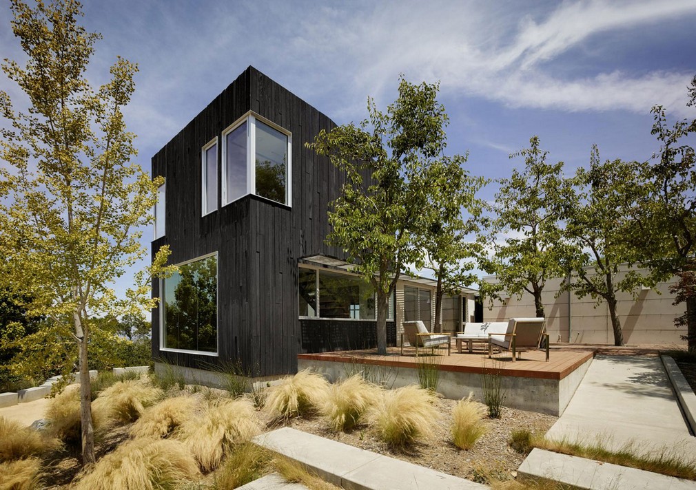 Яркий современный дом в Калифорнии